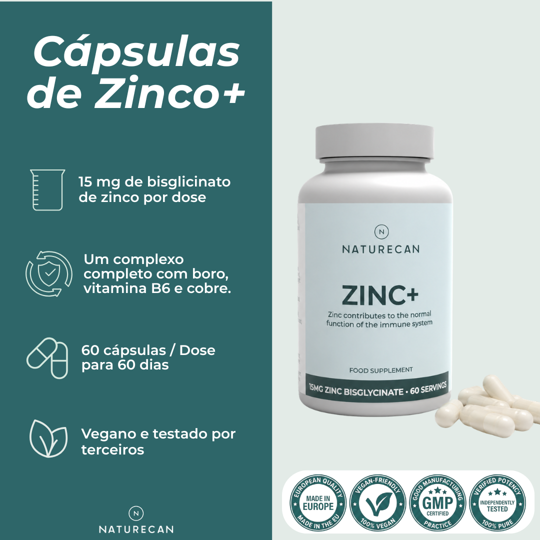 Cápsulas de Zinco