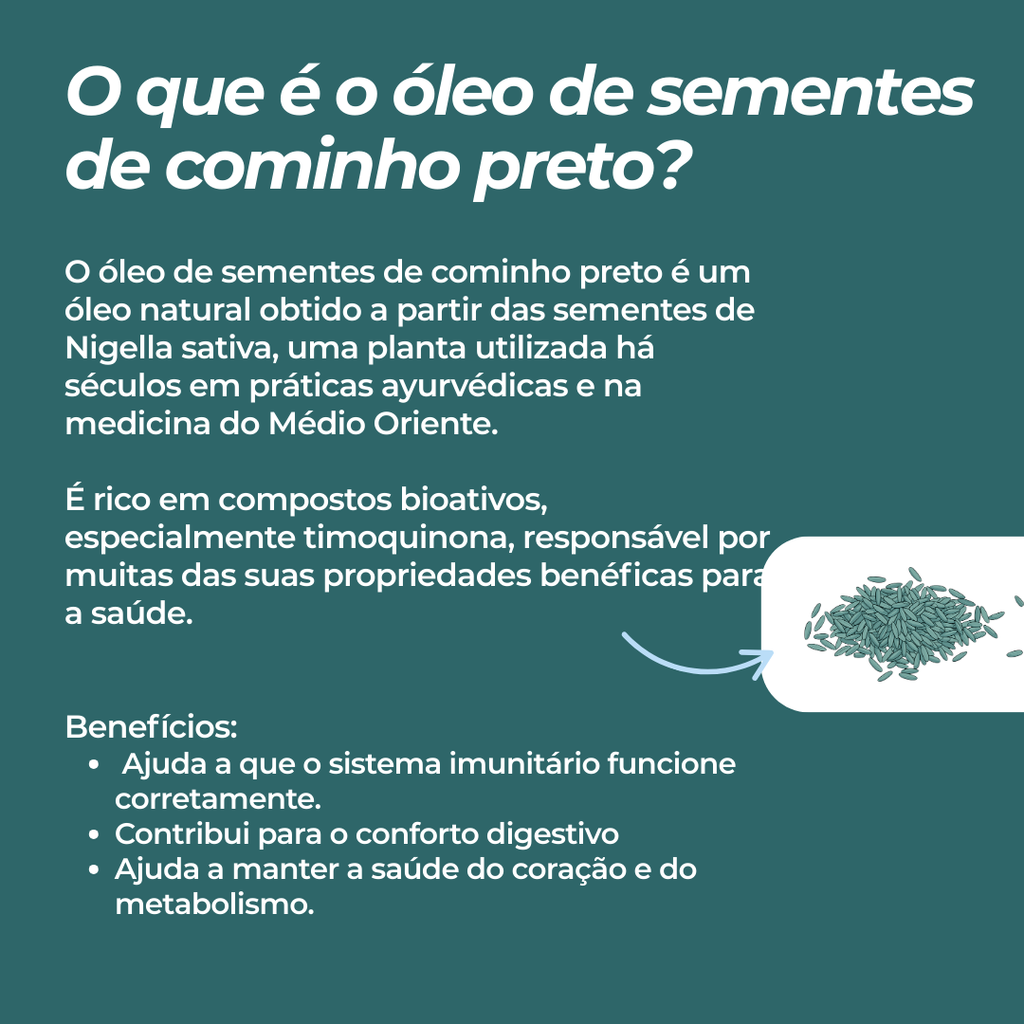 o que é o Óleo de cominho preto