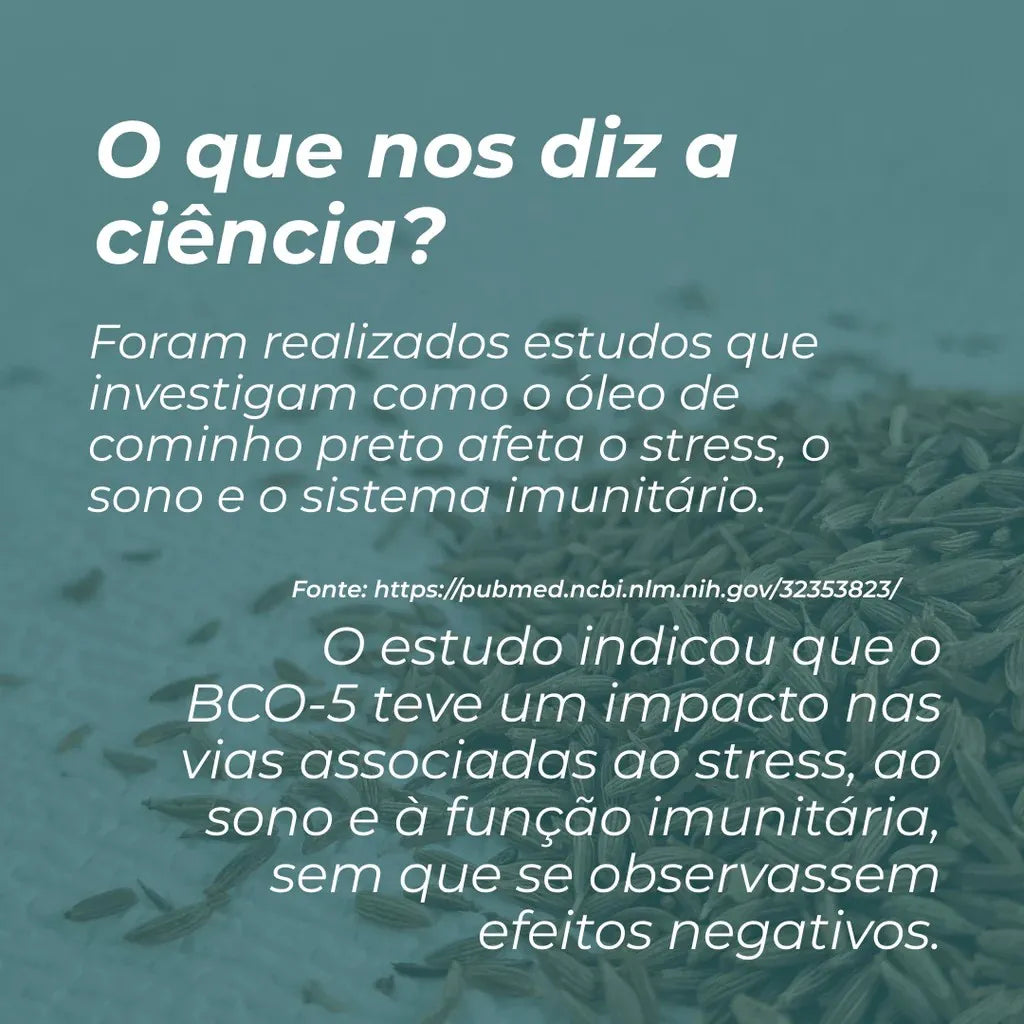 Óleo de cominho preto