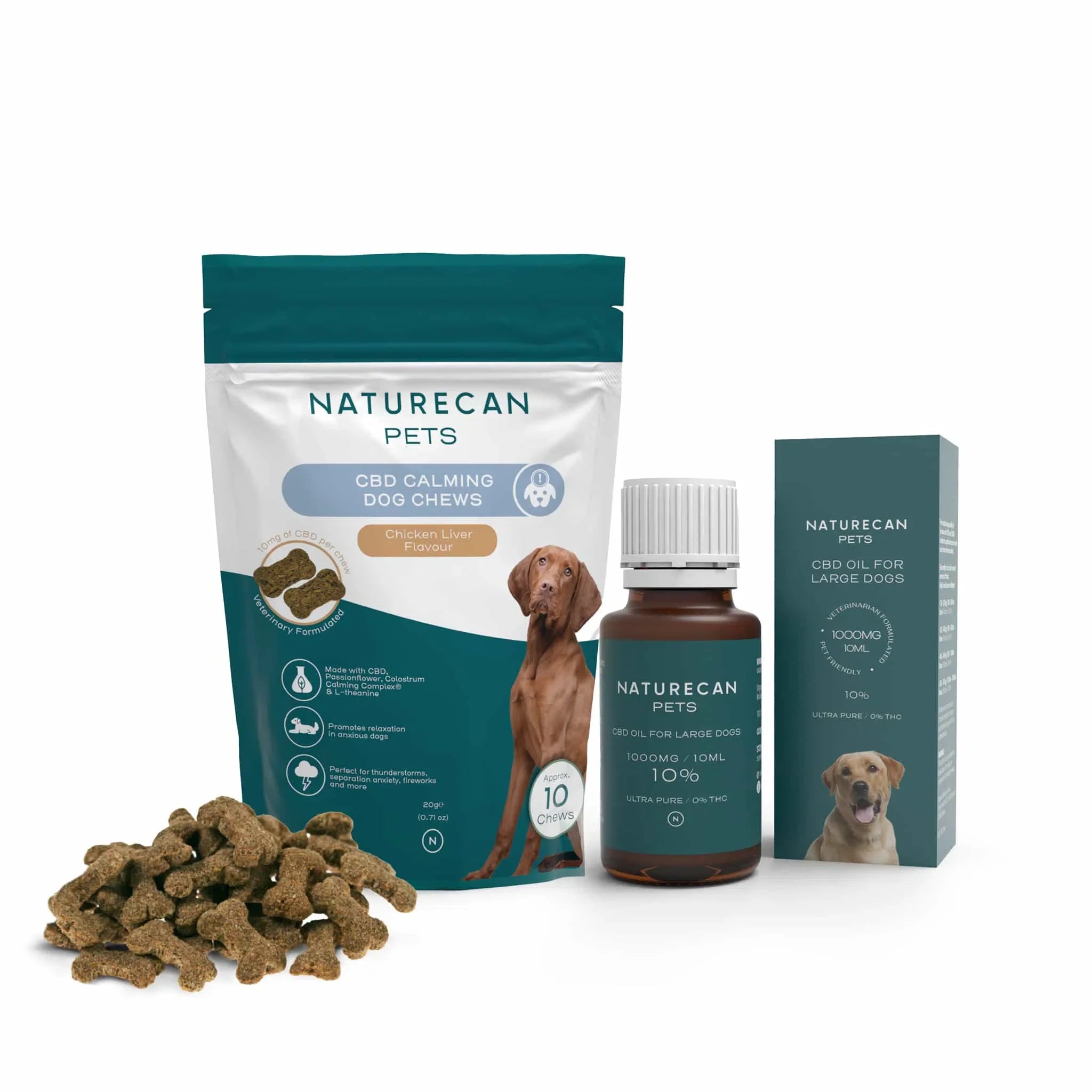 Pack Anti-Stress e Comportamento para Cães