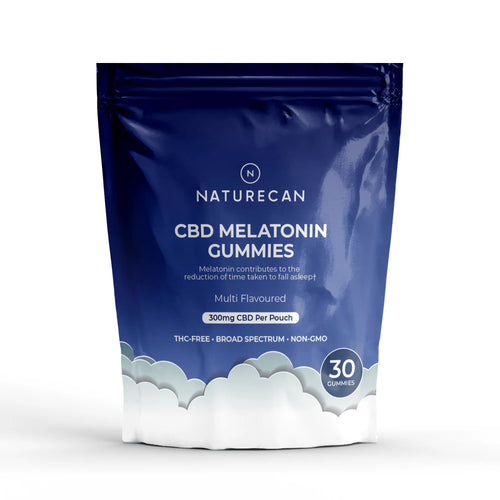 Gomas de CBD e Melatonina