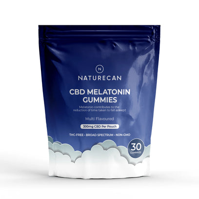 Gomas de CBD e Melatonina