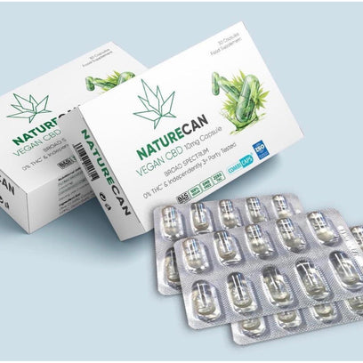 cápsulas veganas de cbd